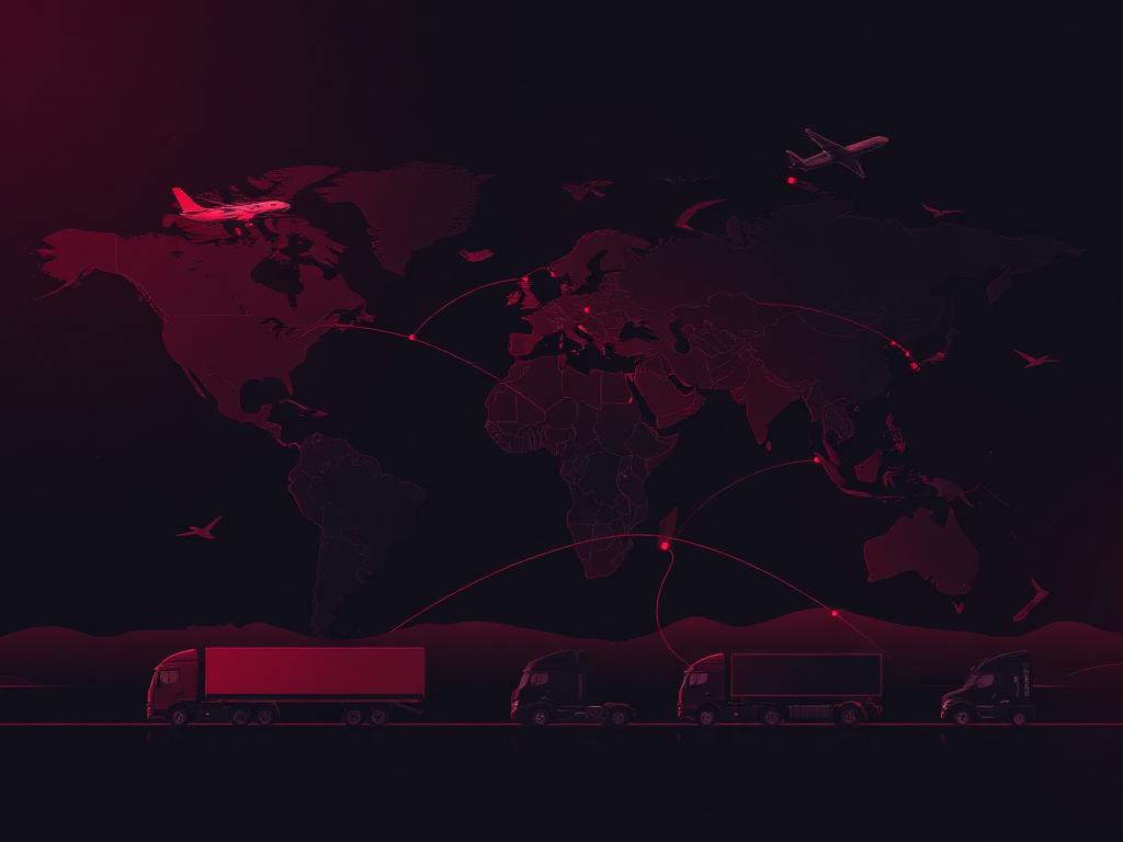 Express Shipping Route
